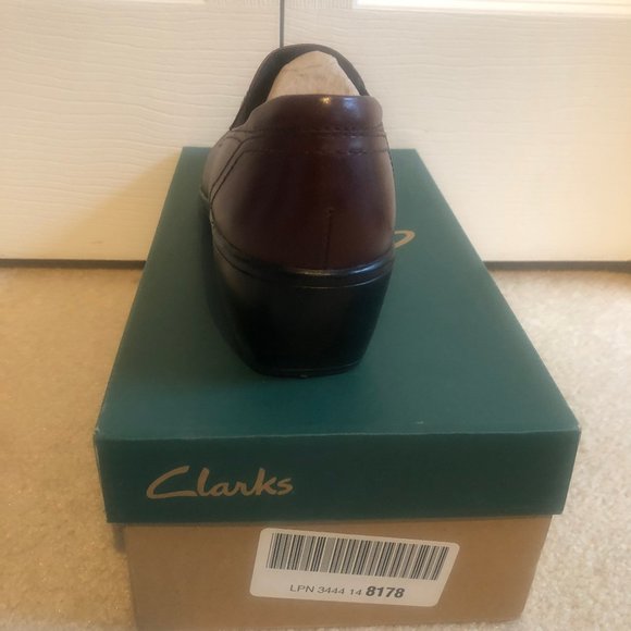 Women's Clarks Shoes Brown May Poppy Size 9M - Picture 7 of 9